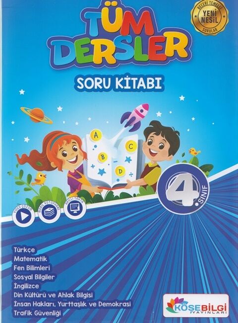 4 . Sınıf Tüm Dersler Soru Kitabı KöşeBilgi Yayınları