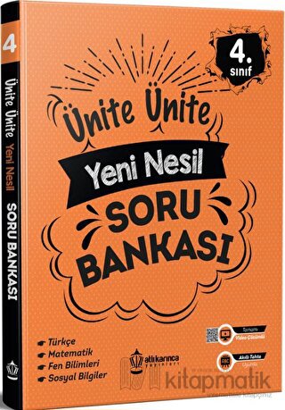 4.Sınıf Ünite Yeni Nesil Soru Bankası Atlı Karınca Yayınları