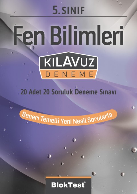5. Sınıf Bloktest Fen bilimleri Kılavuz Deneme Bloktest Yayınları