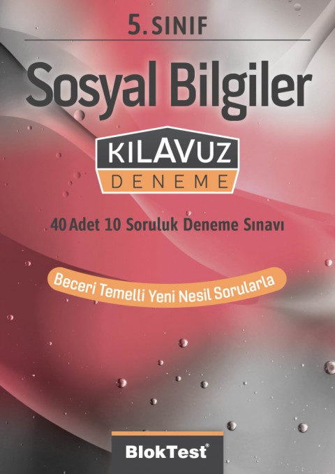 5. Sınıf Bloktest Sosyal Bilgiler Kılavuz Deneme Bloktest Yayınları
