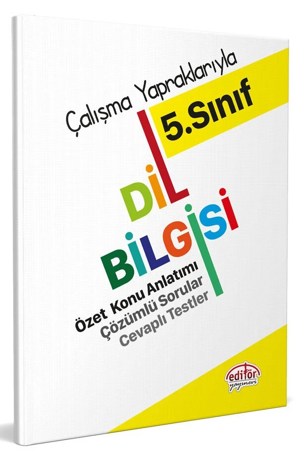 5. Sınıf Dil Bilgisi Çalışma Yapraklarıyla Editör Yayınları