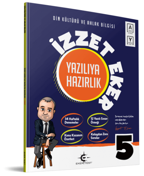5. Sınıf Din Kültürü ve Ahlak Bilgisi İzzet Eker Eker Test Yayınları