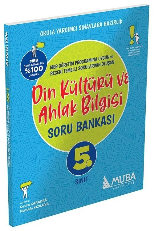 5. Sınıf Din Kültürü ve Ahlak Bilgisi Soru Bankası Muba Yayınları