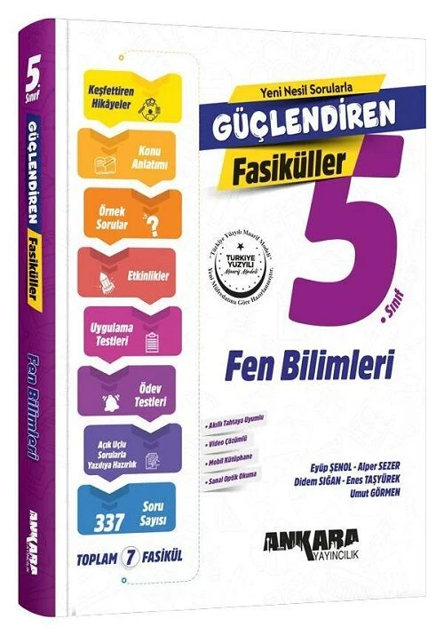 5. Sınıf Fen Bilimleri Güçlendiren Fasiküller Ankara Yayıncılık