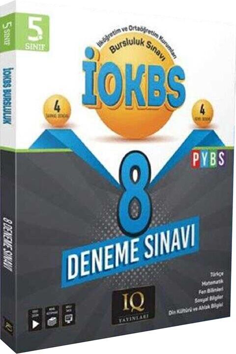 5. Sınıf İOKBS 8 Deneme IQ Yayınları