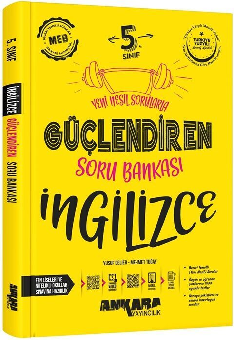 5. Sınıf İngilizce Güçlendiren Soru Bankası Ankara Yayıncılık