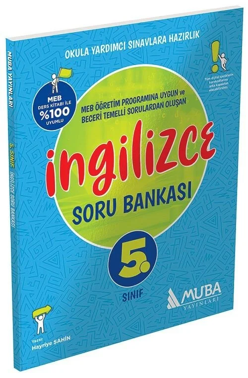 5. Sınıf İngilizce Soru Bankası Muba Yayınları