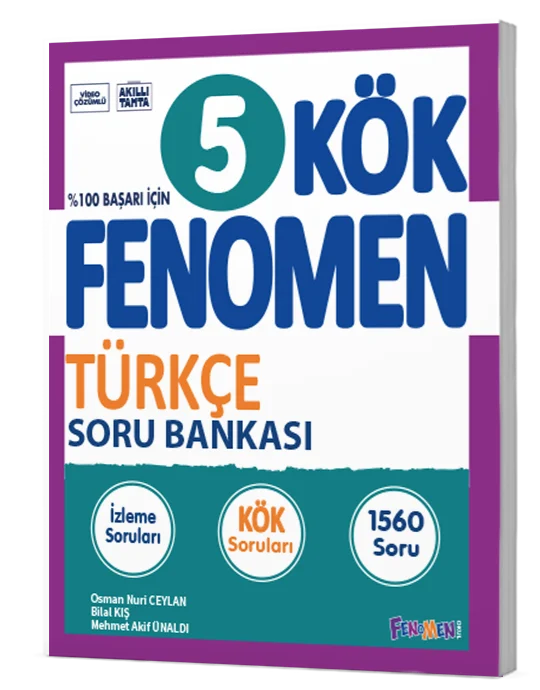 5. Sınıf Kök Türkçe Soru Bankası Fenomen Okul Yayınları