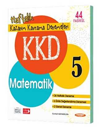 5. Sınıf Matematik Haftalık Kazanım Kavrama Denemeleri Kurmay Elt Yayınları