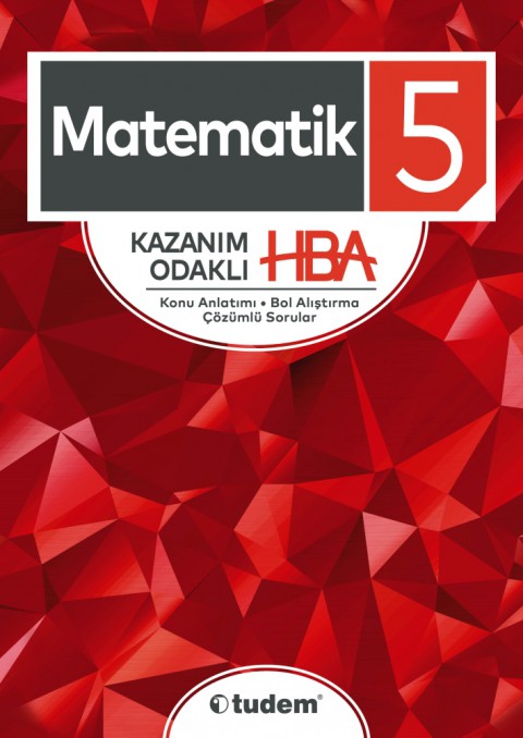 5. Sınıf Matematik Kazanım Odaklı HBA Tudem Yayınları
