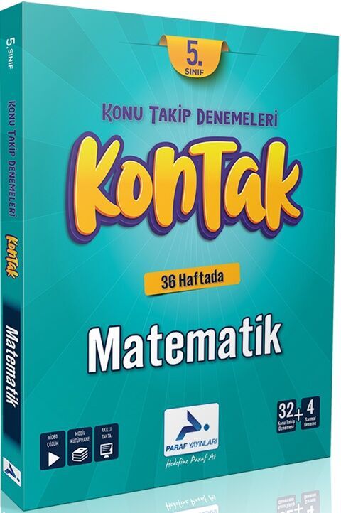 5. Sınıf Matematik Kontak Denemeleri Paraf Yayınları