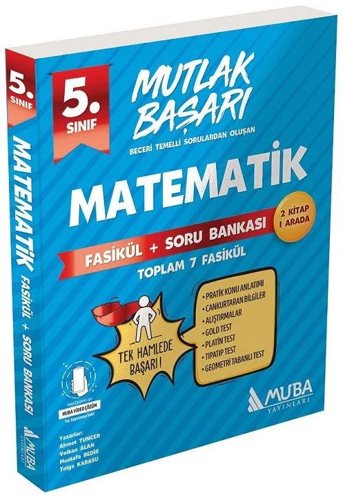 5. Sınıf Matematik Mutlak Başarı Fasikül+Soru Bankası Muba Yayınları