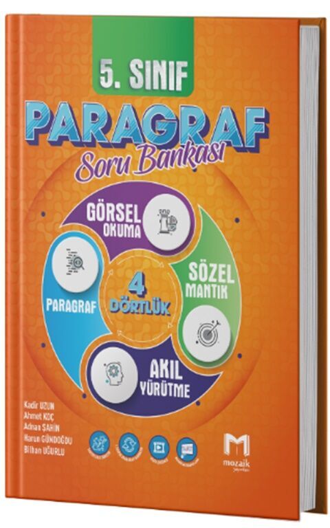 5. Sınıf Paragraf Soru Bankası Mozaik Yayınları