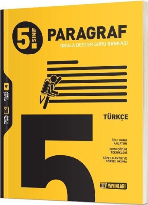 5. Sınıf Paragraf Soru Bankası Hız Yayınları