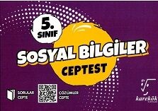 5. Sınıf Sosyal Bilgiler Cep Test Karekök Yayınları
