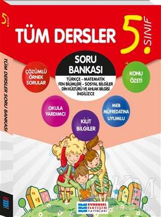 5. Sınıf Tüm Dersler Soru Bankası Evrensel İletişim Yayınları