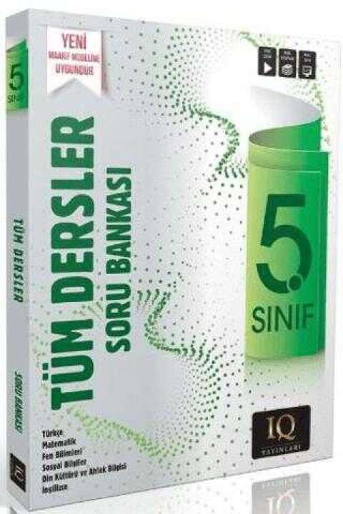 5. Sınıf Tüm Dersler Soru Bankası IQ Yayınları
