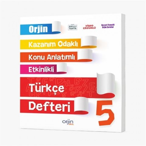 5. Sınıf Türkçe Akıllı Defter Kurmay Yayınları