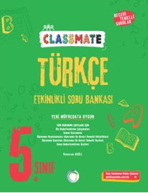 5. Sınıf Türkçe Classmate Etkinlikli Soru Bankası Okyanus Yayınları
