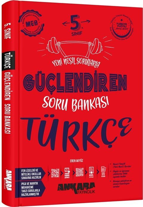 5. Sınıf Türkçe Güçlendiren Soru Bankası Ankara Yayıncılık