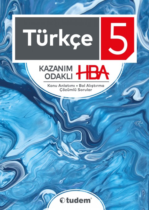 5. Sınıf Türkçe Kazanım Odaklı HBA Tudem Yayınları