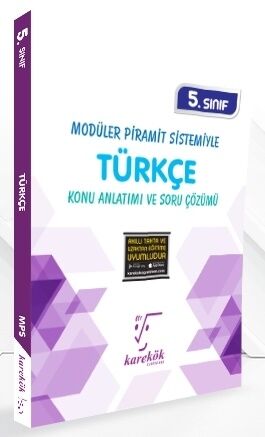 5. Sınıf Türkçe Konu Anlatımı ve Soru Çözümü Karekök Yayınları
