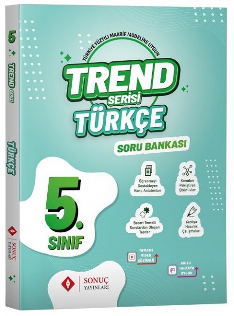 5. Sınıf Türkçe Trend Soru Bankası Sonuç Yayınları
