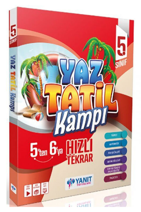 5. Sınıf Yaz Tatil Kitabı Kampı Yanıt Yayınları