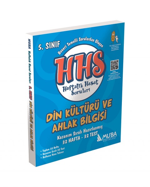 5.Sınıf Din Kültürü Haftalık Hasat Soruları HHS Muba Yayınları