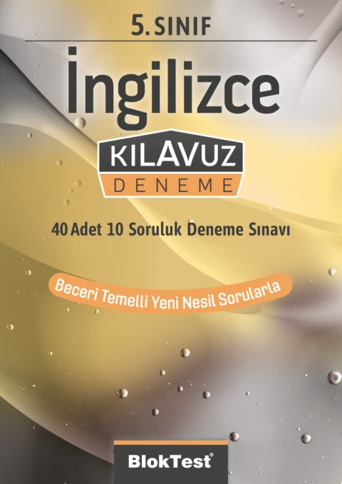 5.Sınıf İngilizce Kılavuz Deneme Blok Test Yayınları