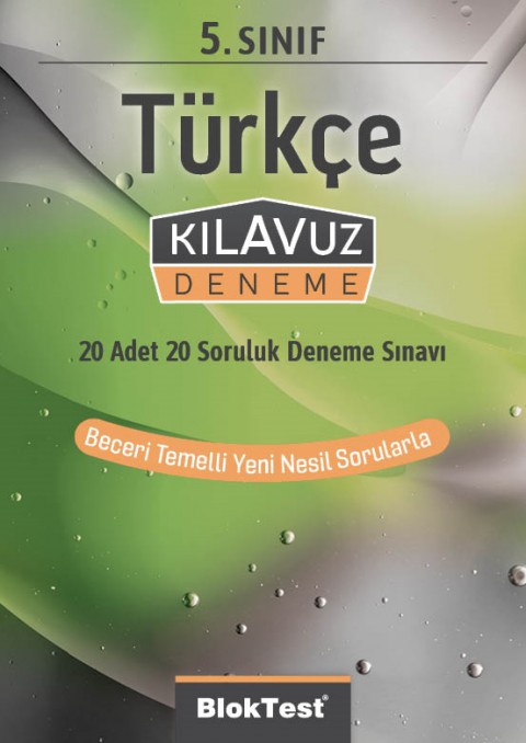 5.Sınıf Türkçe Kılavuz Deneme Blok Test Yayınları