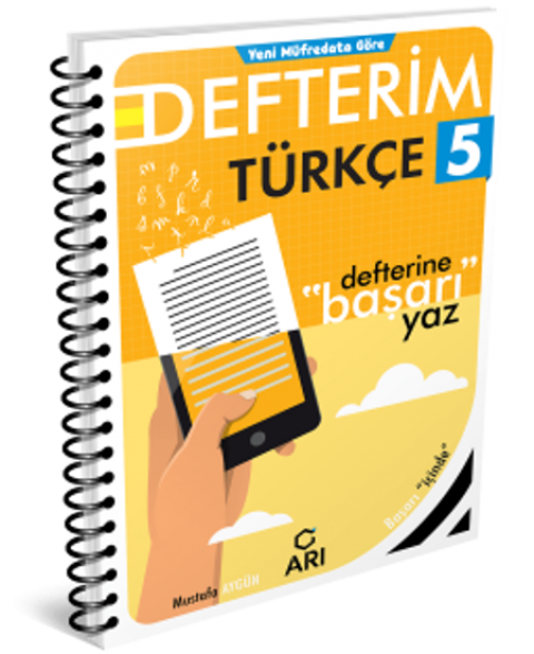 5.Sınıf Türkçemino Türkçe Defterim Arı Yayınları