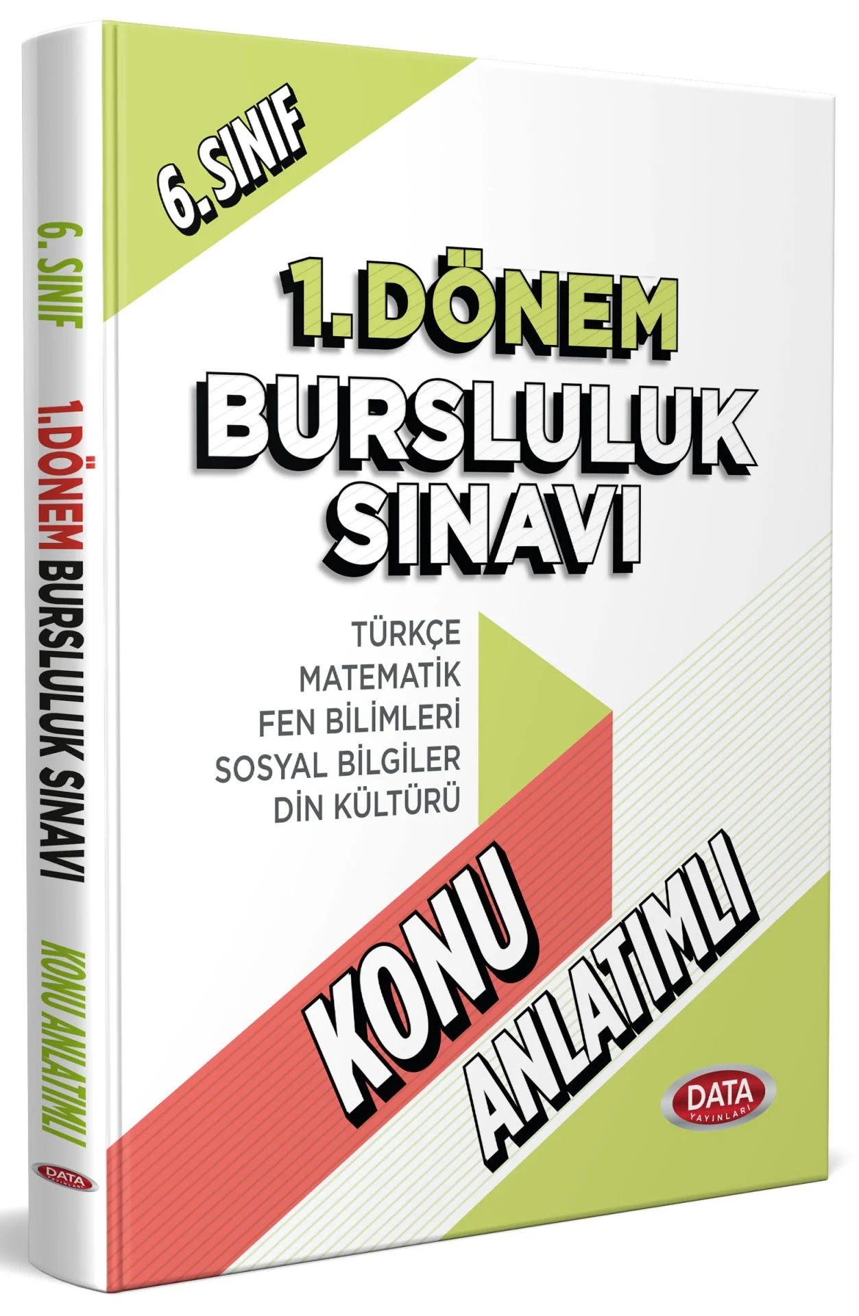 6. Sınıf 1. Dönem Bursluluk Sınavı Konu Anlatımlı Data Yayınları