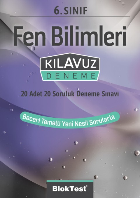 6. Sınıf Bloktest Fen Bilimleri Kılavuz Deneme Bloktest Yayınları