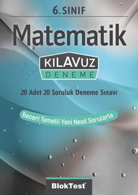 6. Sınıf Bloktest Matematik Kılavuz Deneme Bloktest Yayınları