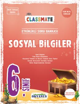 6. Sınıf Sosyal Bilgiler Classmate Soru Bankası Okyanus Yayınları