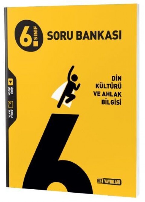 6. Sınıf Din Kültürü ve Ahlak Bilgisi Soru Bankası Hız Yayınları
