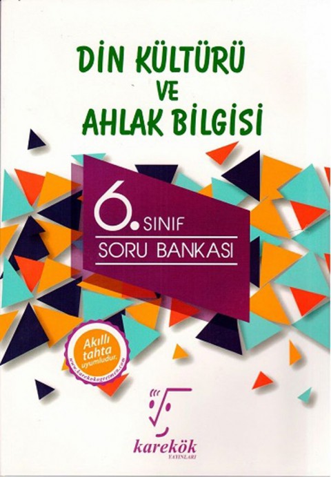 6. Sınıf Din Kültürü ve Ahlak Bilgisi Soru Bankası Karekök Yayınları