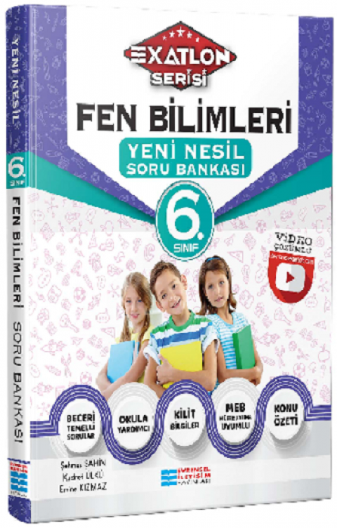 6. Sınıf Fen Bilimleri Video Çözümlü Soru Bankası Evrensel İletişim Yayınları