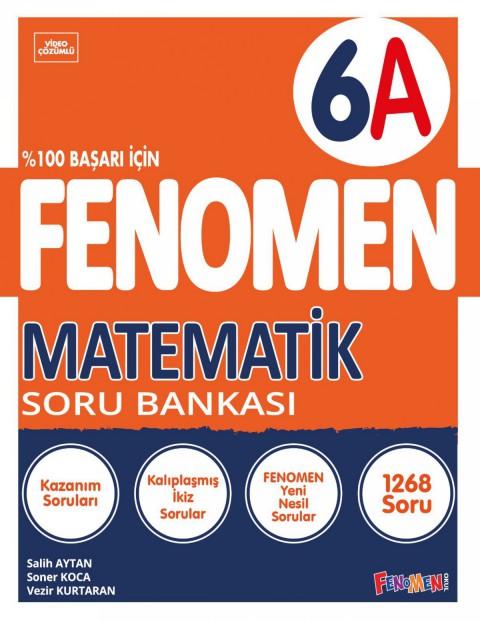 6. Sınıf Fenomen Matematik A Soru Bankası Fenomen Yayınları