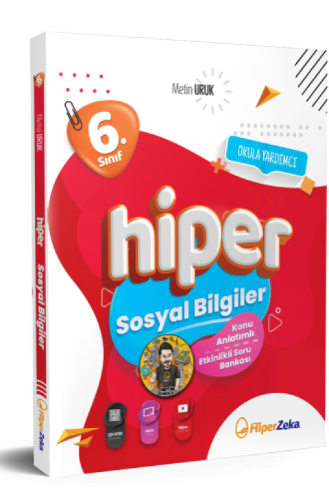 6. Sınıf Hiper Sosyal Bilgiler Konu Anlatımlı Soru Bankası Hiper Zeka Yayınları