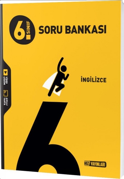 6. Sınıf İngilizce Soru Bankası Hız Yayınları