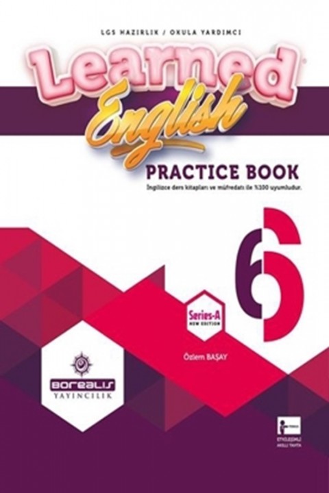 6. Sınıf Learned English Practice Book Borealis Yayınları