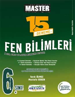 6. Sınıf Master 15 Fen Bilimleri Denemesi Okyanus Yayınları