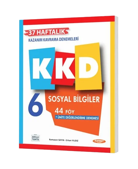 6. Sınıf Sosyal Bilgiler Haftalık Kazanım Kavrama Denemeleri Kurmay Elt Yayınları
