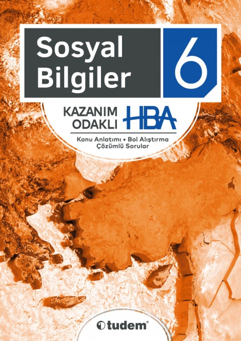 6. Sınıf Sosyal Bilgiler Kazanım Odaklı HBA Tudem Yayınları