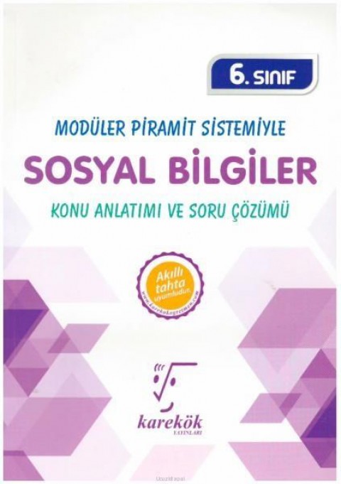 6. Sınıf Sosyal Bilgiler MPS Konu Anlatımı ve Soru Çözümü Karekök Yayınları