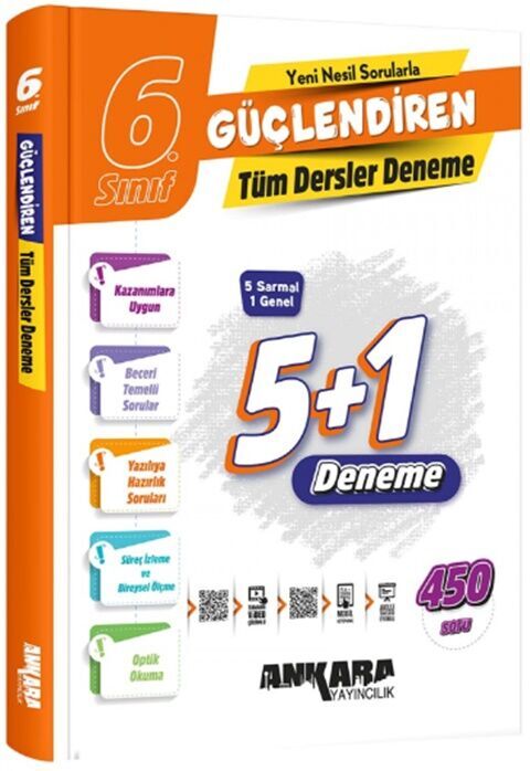 6. Sınıf Tüm Dersler Güçlendiren Denemeleri Ankara Yayıncılık
