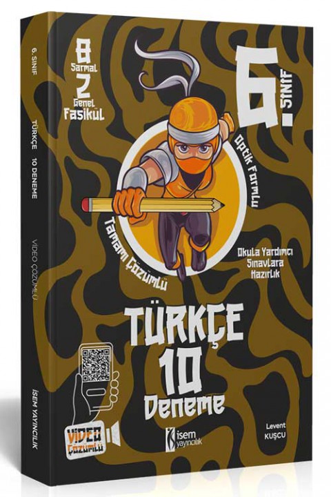 6. Sınıf Türkçe 10 Deneme İsem Yayıncılık