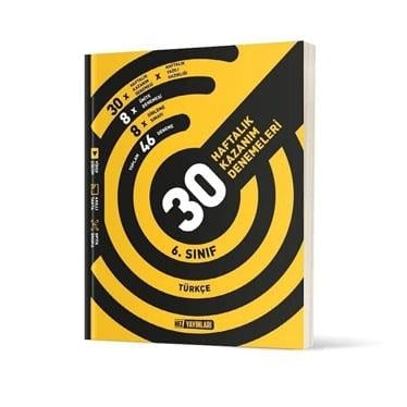 6. Sınıf Türkçe Haftalık Denemeleri Hız Yayınları